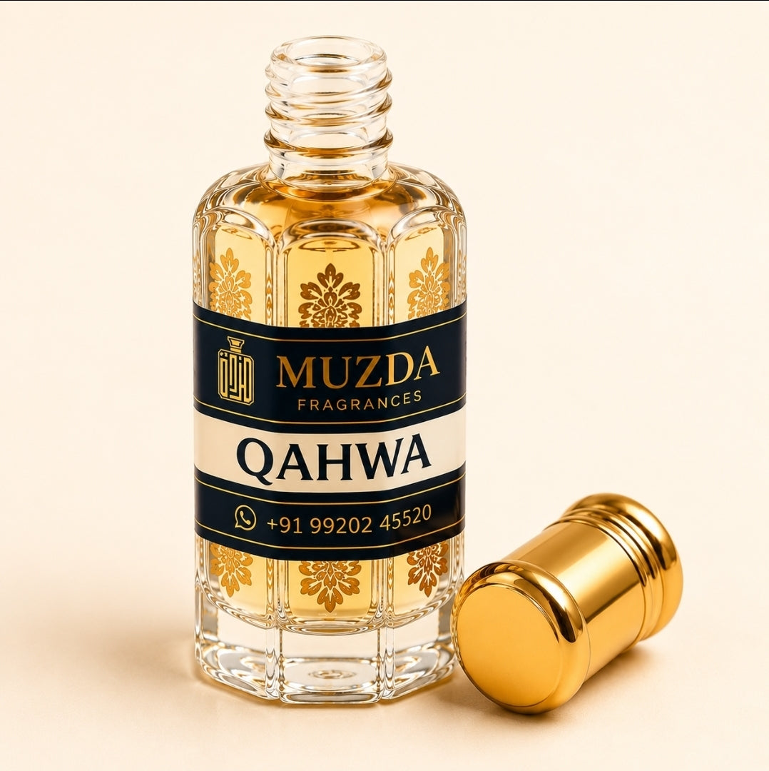 QAHWA Premium Attar | Inspired by Khamrah Qahwa | Long Lasting Alcohol-Free Attar