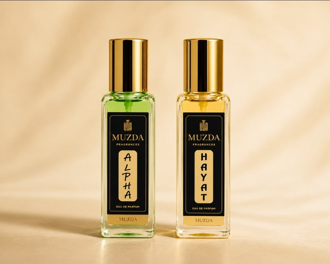 Alpha & Hayat Combo | 2 Eau de Parfum Set – 20ml Each