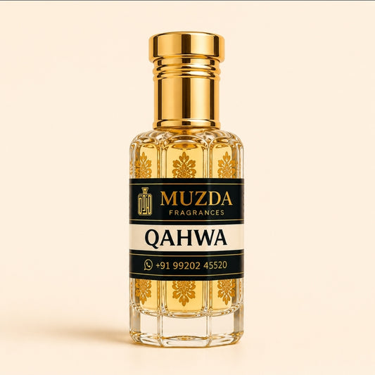 QAHWA Premium Attar | Inspired by Khamrah Qahwa | Long Lasting Alcohol-Free Attar